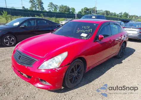 2013 Infiniti G37X из США, поврежденный, VIN JN1CV6AR7DM352234